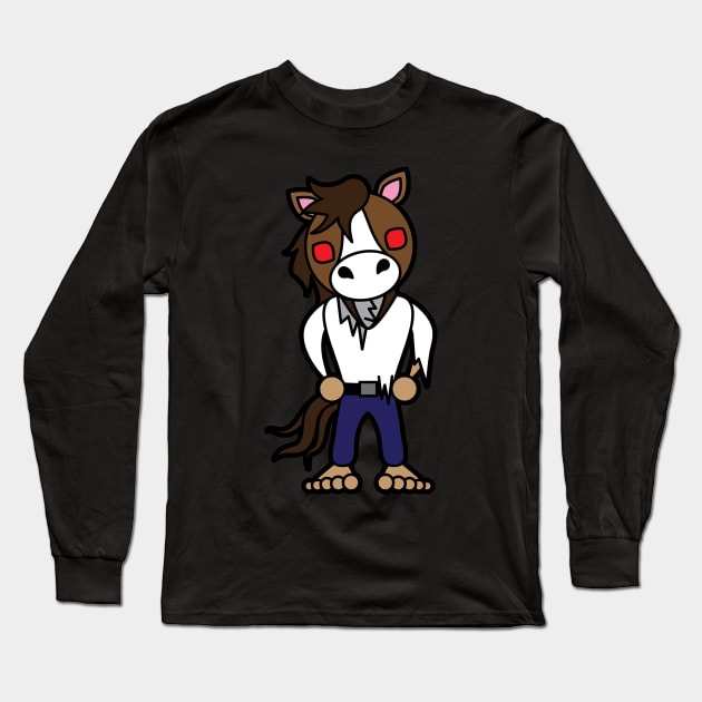 Tooniefied Tikbalang Long Sleeve T-Shirt by Tooniefied